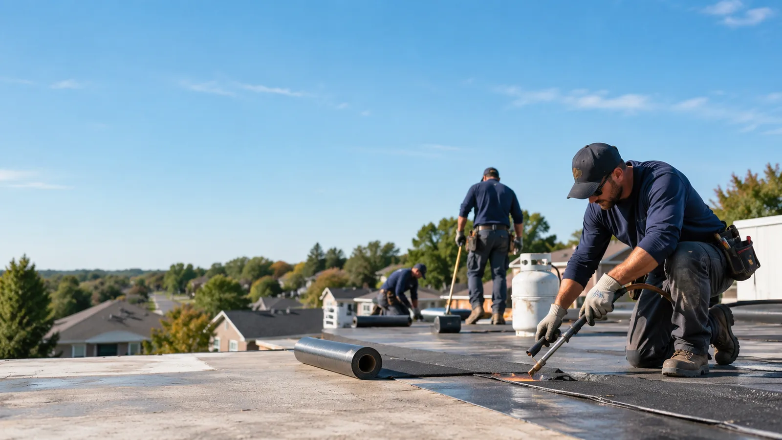 Flat Roof Leak Repair providers in Rockbridge, IL